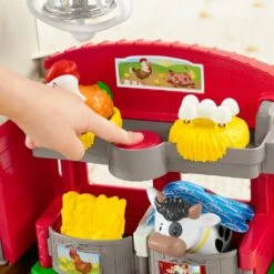 Fisher Price Little People Dierenverzorgingsboerderij + Geluid -Speelgoed Kortingswinkel 0194735082490 4