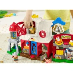Fisher Price Little People Dierenverzorgingsboerderij + Geluid -Speelgoed Kortingswinkel 0194735082490 5
