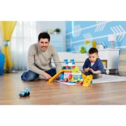 Mega Bloks First Builders Race Car Garage -Speelgoed Kortingswinkel 0887961659498 4
