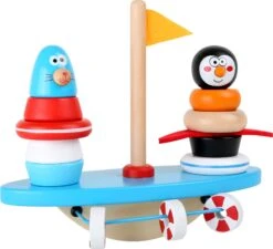 Small Foot Zuidpool Puzzle Spel En Balancing Rocker