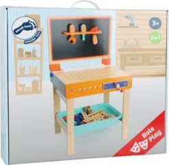 Small Foot Kinderwerkbank Met Tekentafel
