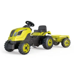 Smoby Farmer XL Traptractor Met Trailer Groen -Speelgoed Kortingswinkel 1440745c