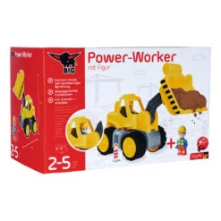 BIG Power Worker Midi Wiellader Shovel Met Figuur -Speelgoed Kortingswinkel 1470276a