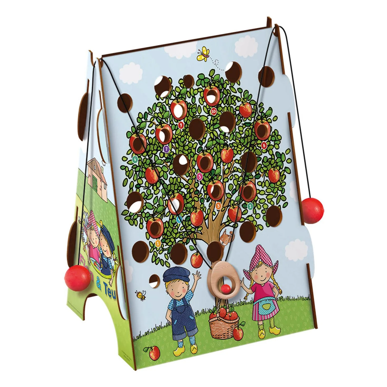 Fien & Teun Appeltjes Plukken Spel 4 Fien & Teun Appeltjes Plukken Spel - Afbeelding 2