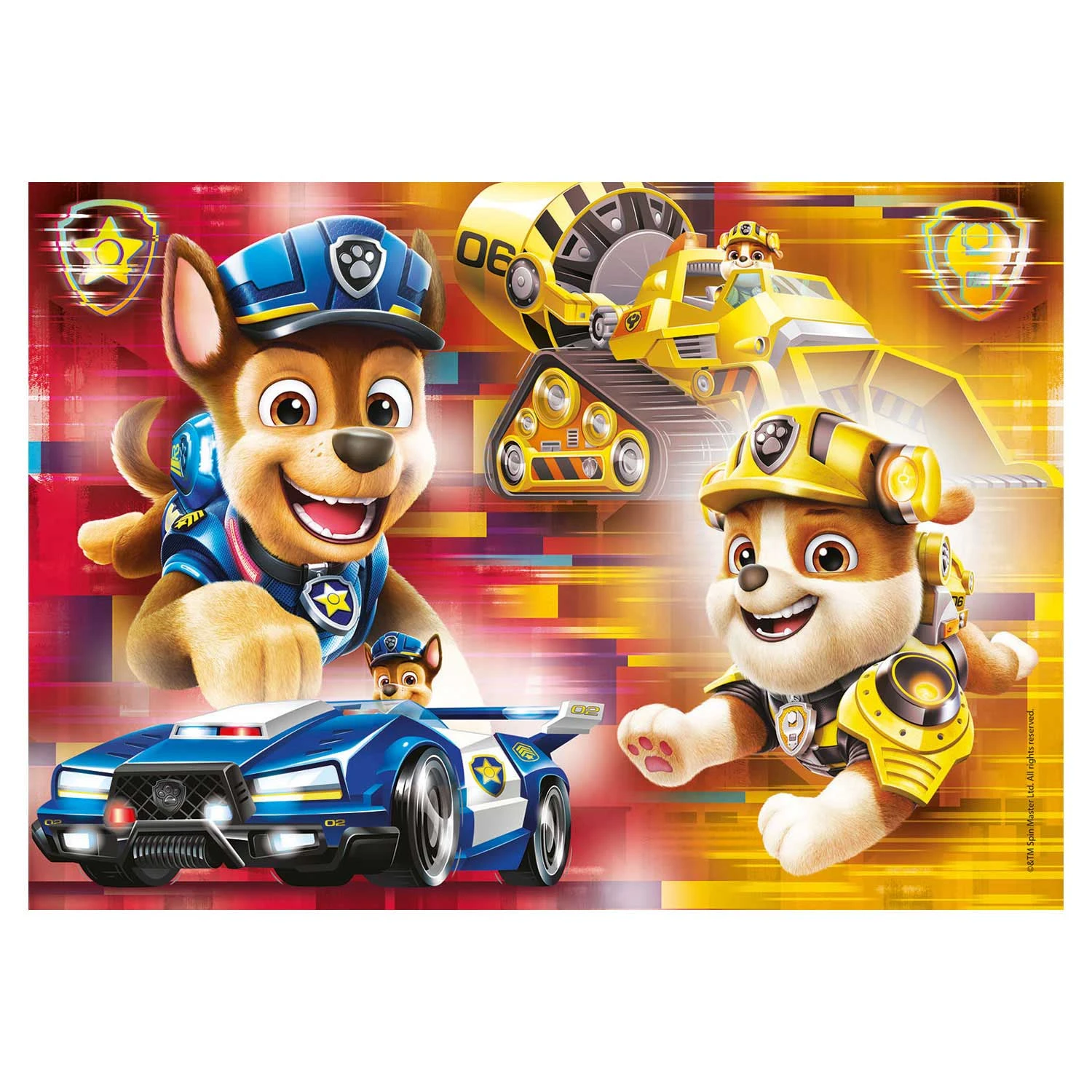 Clementoni Paw Patrol The Movie Puzzel 2x20 Stukjes 4 Clementoni Paw Patrol The Movie Puzzel 2x20 Stukjes - Afbeelding 2