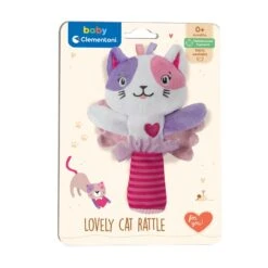 Clementoni Baby Pluche Rammelaar Poes -Speelgoed Kortingswinkel 2320621a