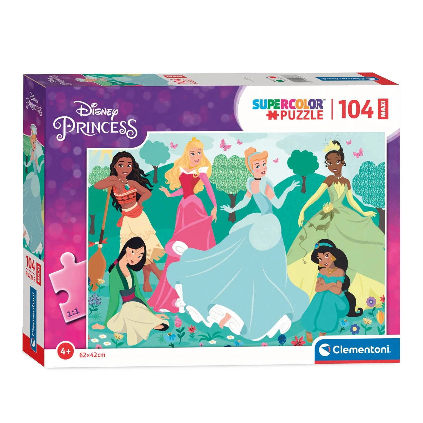 Clementoni Maxi Puzzel Disney Prinses, 104st. 3 Clementoni Maxi Puzzel Disney Prinses, 104st.