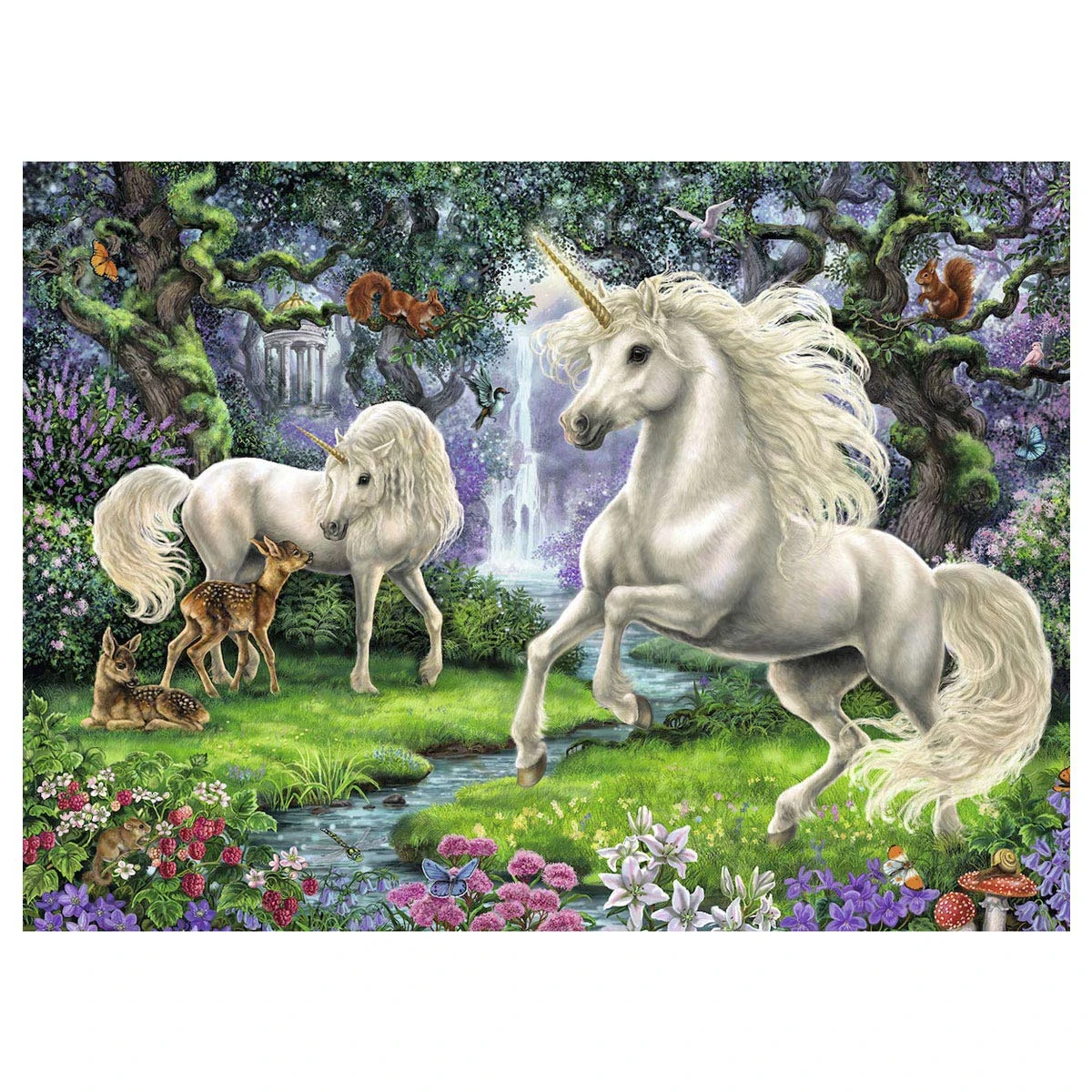Ravensburger Mystieke Eenhoorns, 200st. XXL 4 Ravensburger Mystieke Eenhoorns, 200st. XXL - Afbeelding 2