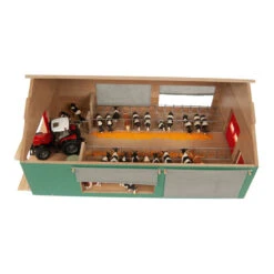 Kids Globe Stal Met Windbreekgaas 1:32 -Speelgoed Kortingswinkel 3120851c