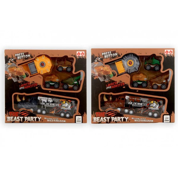 Dino Auto Speelset 8799 3 Dino Auto Speelset 8799