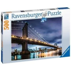 Ravensburger Volwassenen Puzzel 500 Stukjes NY, De Stad Die Nooit Slaapt