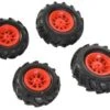 Rolly Toys 409853 4 Luchtbanden Voor RollyJunior En RollyFarmtrac Tractoren Rood -Speelgoed Kortingswinkel 4006485409853 0