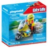 Playmobil City Life Noodmotorfiets Met Zwaailicht - 71205 -Speelgoed Kortingswinkel 4008789712059 0
