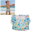 Freds Swim Academy Wasbare Zwemluier Zeedieren Maat 2 9-16 Kg Blauw -Speelgoed Kortingswinkel 4039184211113 0