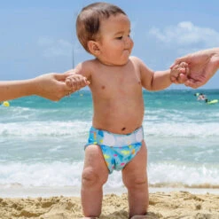 Freds Swim Academy Wasbare Zwemluier Zeedieren Maat 2 9-16 Kg Blauw -Speelgoed Kortingswinkel 4039184211113 4