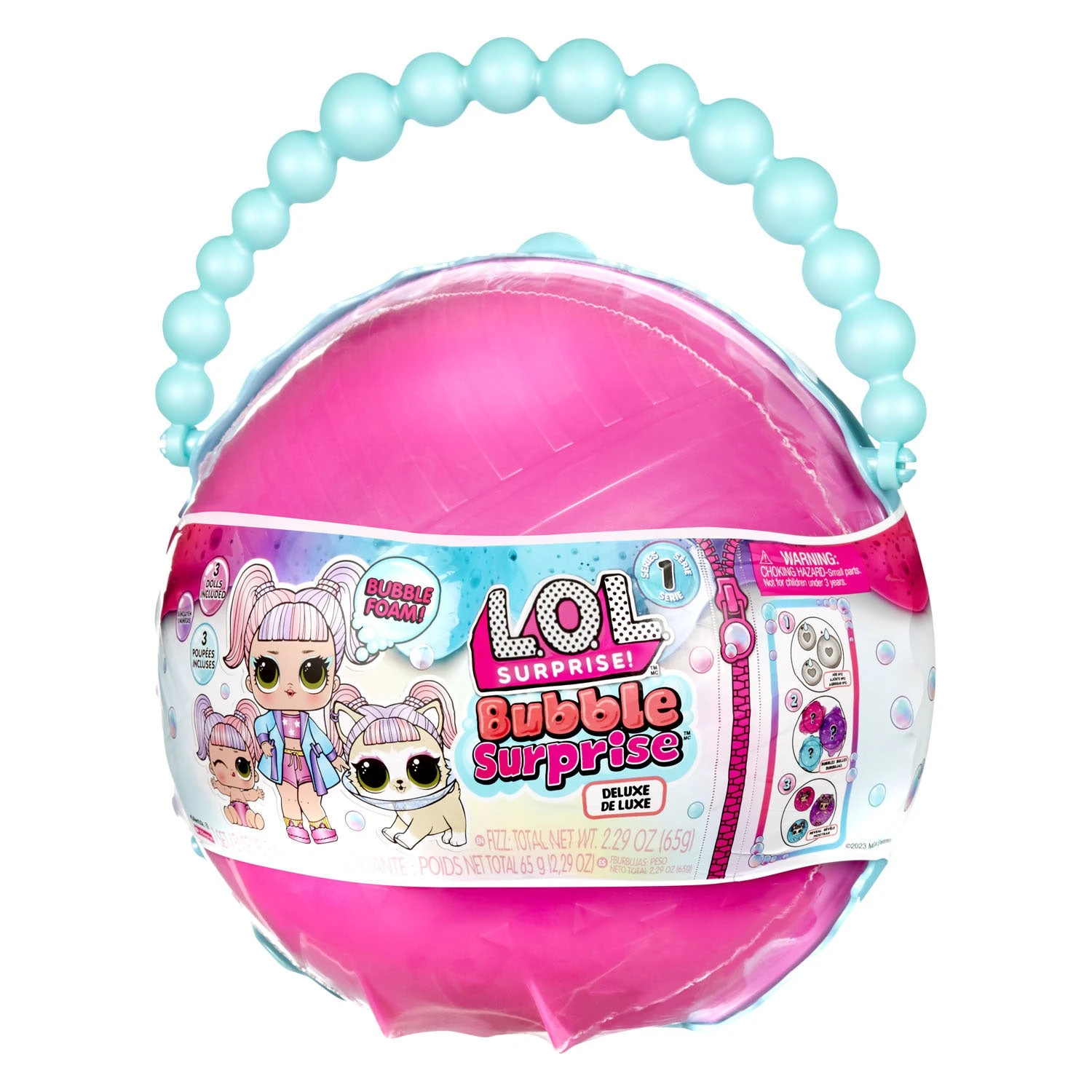 L.O.L. Surprise Bubble Surprise Deluxe Mini Figuren 4 L.O.L. Surprise Bubble Surprise Deluxe Mini Figuren - Afbeelding 2