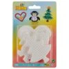 Hama Strijkkralenbordjes - Hart, Pinguin, Boom -Speelgoed Kortingswinkel 5699563a