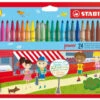 Stabilo Viltstiften Power Stiften 24 Stuks 1 Stabilo Viltstiften Power Stiften 24 Stuks -Speelgoed Kortingswinkel 590410 01