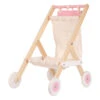 Classic World Houten Poppenbuggy Wit/Roze -Speelgoed Kortingswinkel 6020322c
