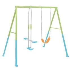 Intex 44120 Schommelset 254x251x211 Cm Blauw/Groen/Oranje