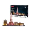 Cubic Fun 3D LED Puzzel Parijs 115 Stukjes -Speelgoed Kortingswinkel 6944588205256 0
