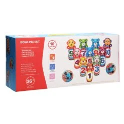 Foam Kegelspel Dieren, 10dlg. -Speelgoed Kortingswinkel 7210563a1