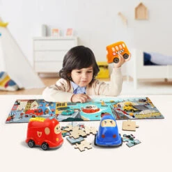 Houten Legpuzzel Reddingsactie Met Helikopter, 24st. -Speelgoed Kortingswinkel 7510730c