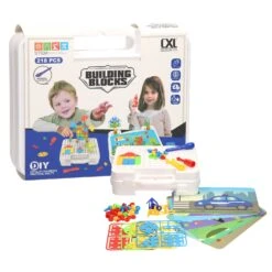 Bouwset Constructie In Opbergdoos, 218dlg.