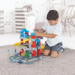 Dolu Garage Met 3 Etages + Accessoires -Speelgoed Kortingswinkel 8690089051585 3