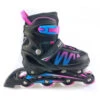 Alert Inline Skates Maat 35-38 Roze/Blauw/Zwart -Speelgoed Kortingswinkel 8710124136074 0