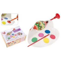 Eierverfmolen Incl Verf En Penseel