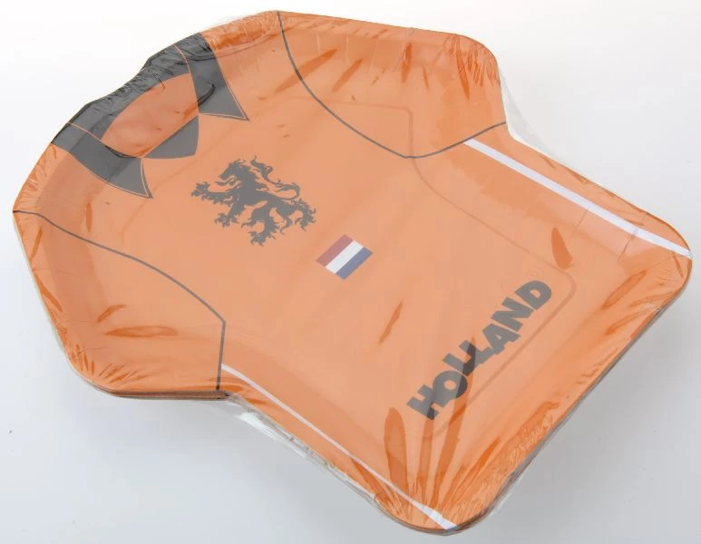 Partybordjes Shirt Set 8 Stuks Per 6 3 Partybordjes Shirt Set 8 Stuks Per 6