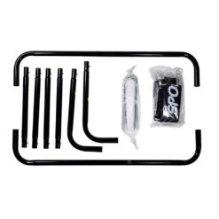 SportX Metalen Voetbaldoelen 78x56x45 Cm 2 Stuks Zwart -Speelgoed Kortingswinkel 8712051093208 1