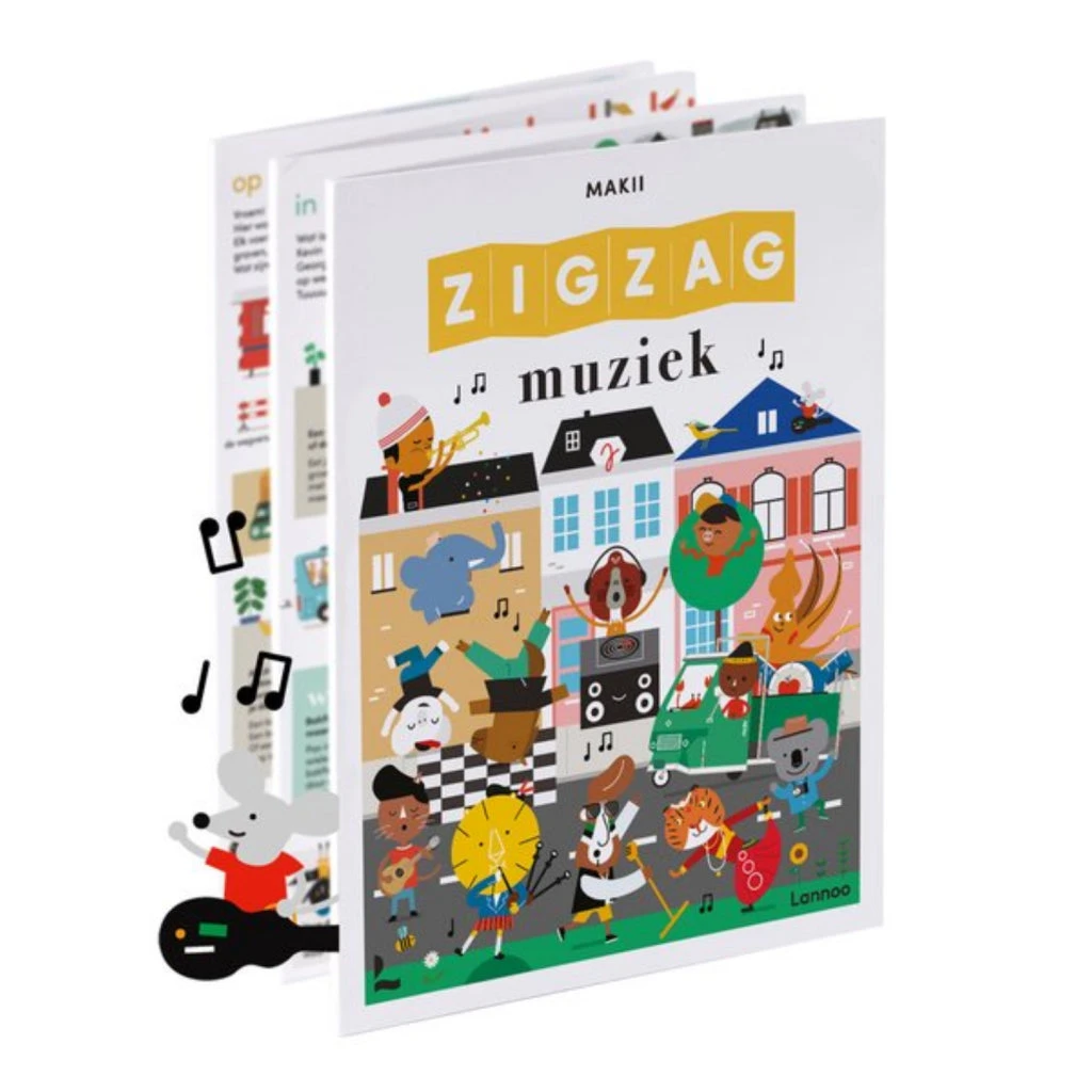 Boek Zigzag Muziek Kijkboek 3 Boek Zigzag Muziek Kijkboek