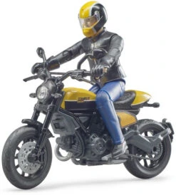 Bruder 63053 Ducati Scrambler Motor Met Bestuurder 1:16