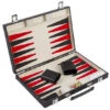 Basic Backgammon In Koffer Zwart -Speelgoed Kortingswinkel longfield games backgammonkoffer deluxe 36 cm zwart 298146 1559807766