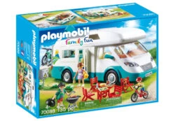 Playmobil Family Fun Camper Met Familie - 70088